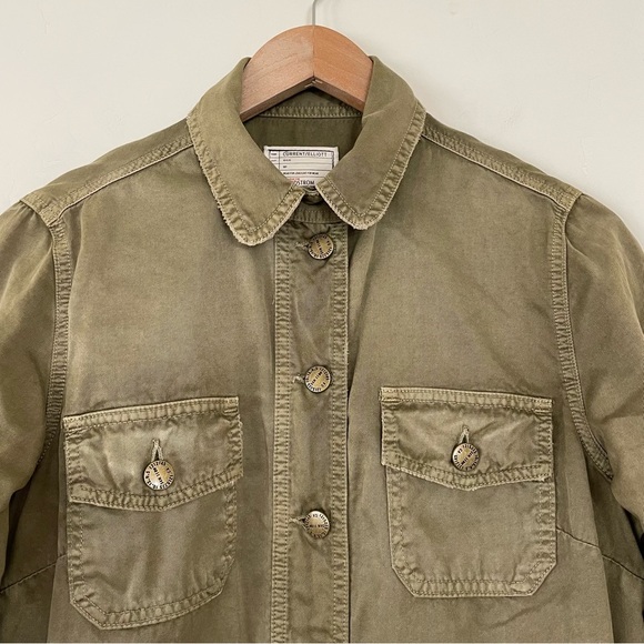 Current Elliot Commander Jacket Vintage Military Utility - Picture 3 of 14